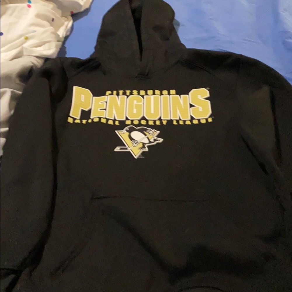 NHL Pittsburgh Penguins boys hoodie large